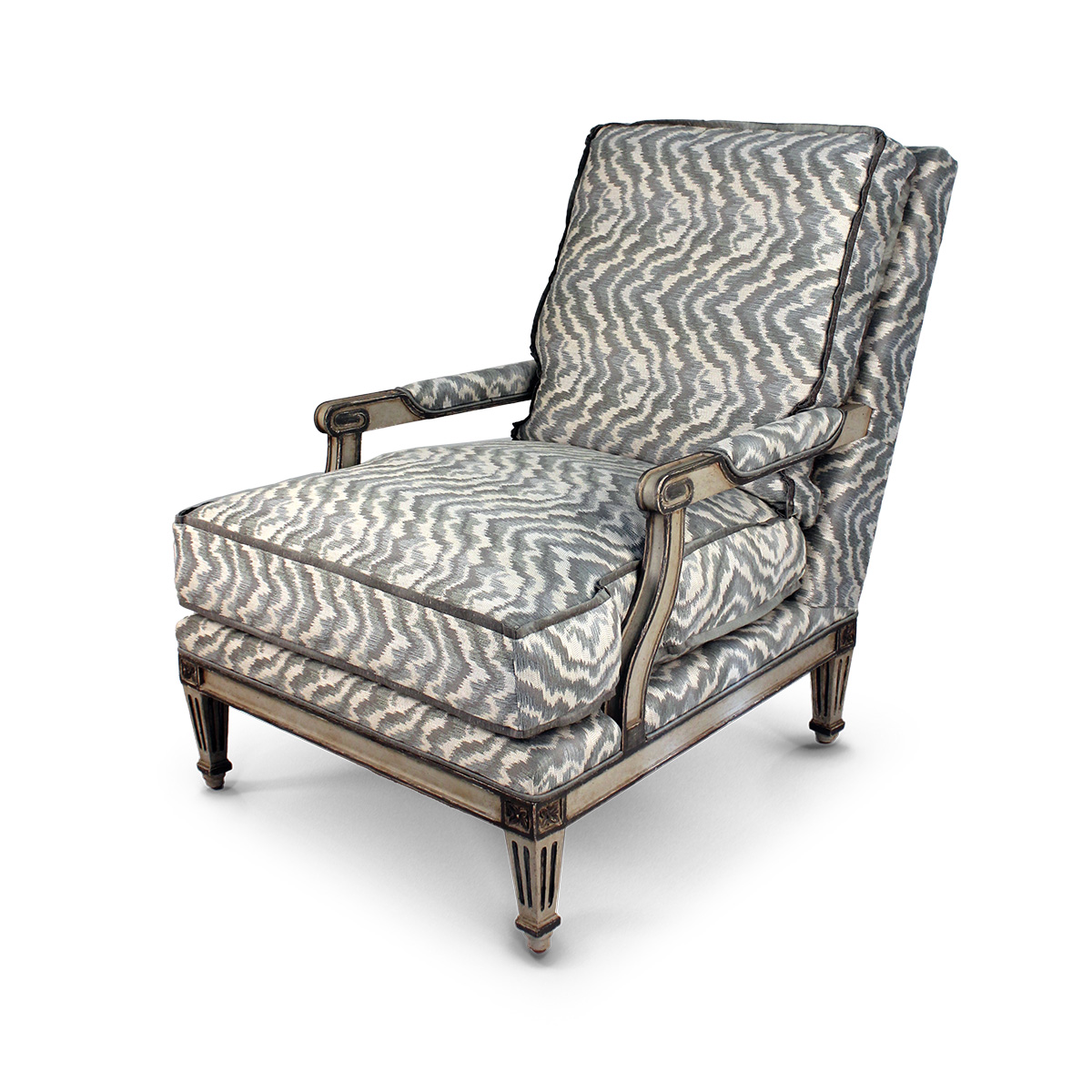 Louis XVI Lounge Chair - Minton-Spidell
